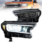 VLAND LED Reflection Bowl Headlights For 2016-2022 PX Ford Ranger Australia